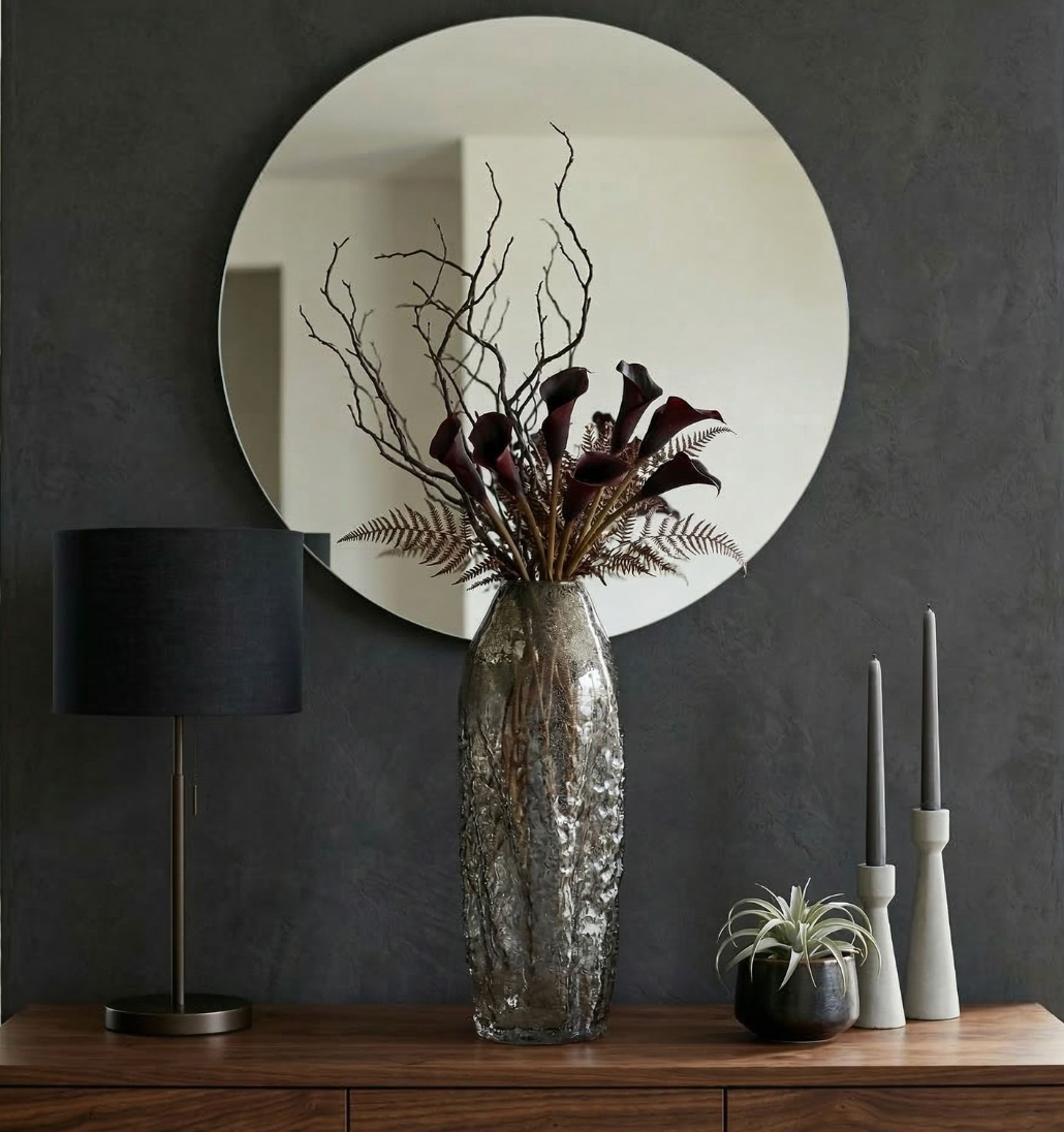 Dermot Clear Glass Vase (Various Sizes)