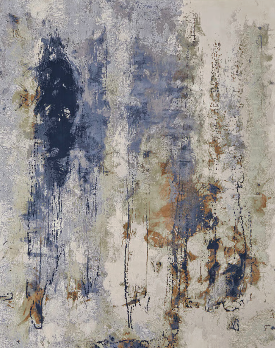 Clio Rug, Blue/Multi (Various Sizes)