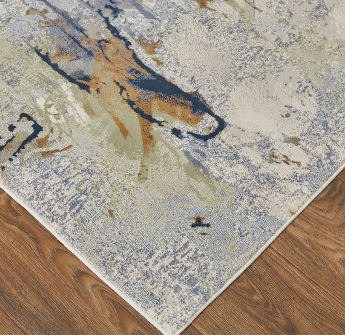 Clio Rug, Blue/Multi (Various Sizes)