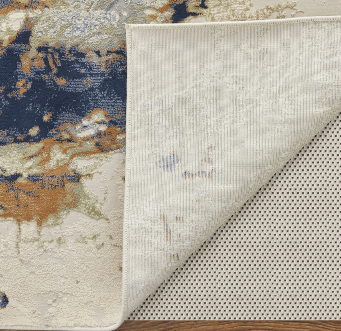 Clio Rug, Blue/Multi (Various Sizes)