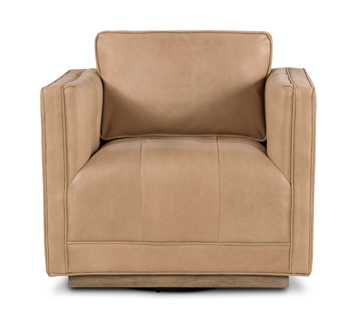 Kiera Swivel Chair, Palermo Nude