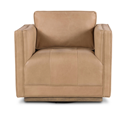 Kiera Swivel Chair, Palermo Nude