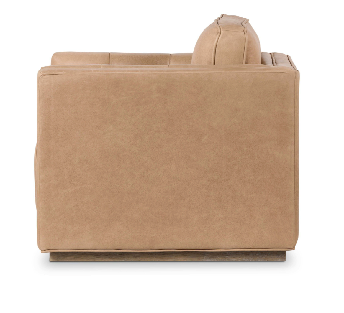Kiera Swivel Chair, Palermo Nude