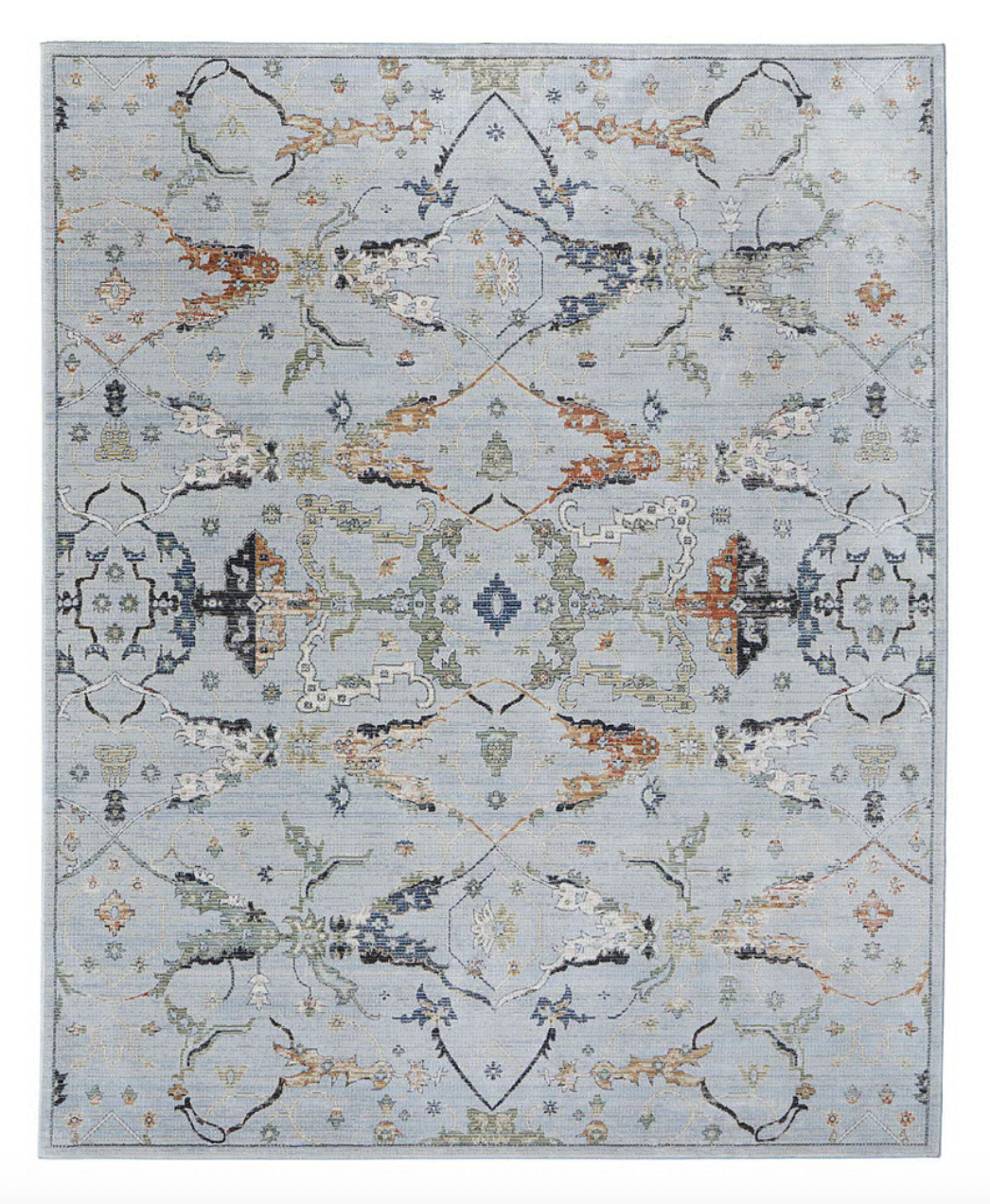 Melrose Rug Blue/Multi (Various Sizes)