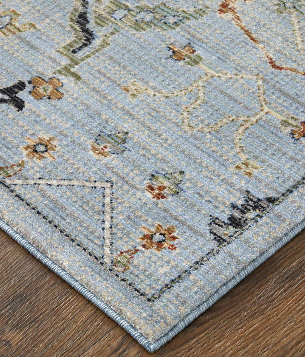Melrose Rug Blue/Multi (Various Sizes)