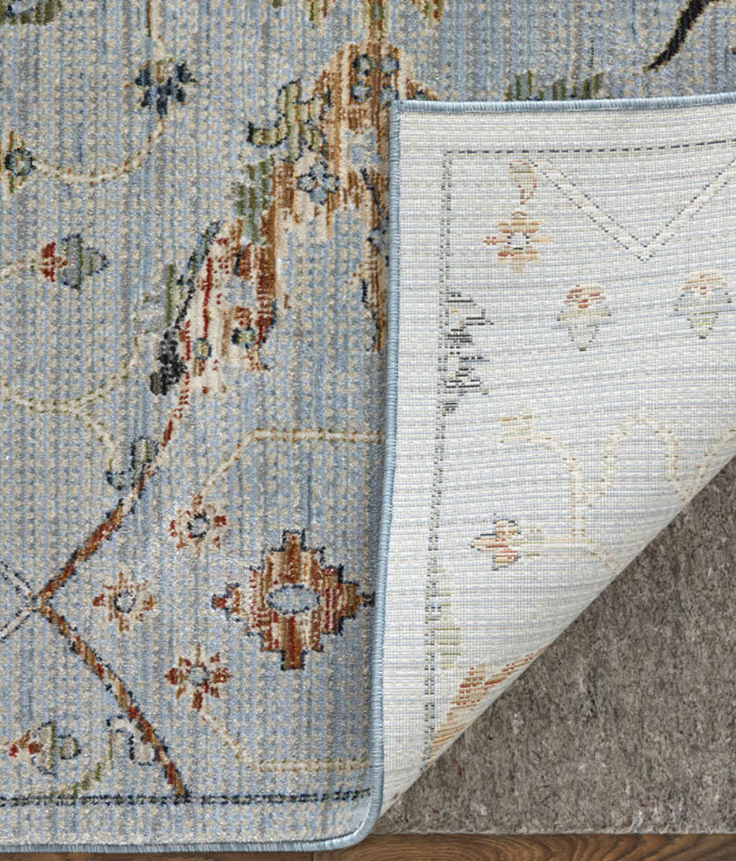 Melrose Rug Blue/Multi (Various Sizes)
