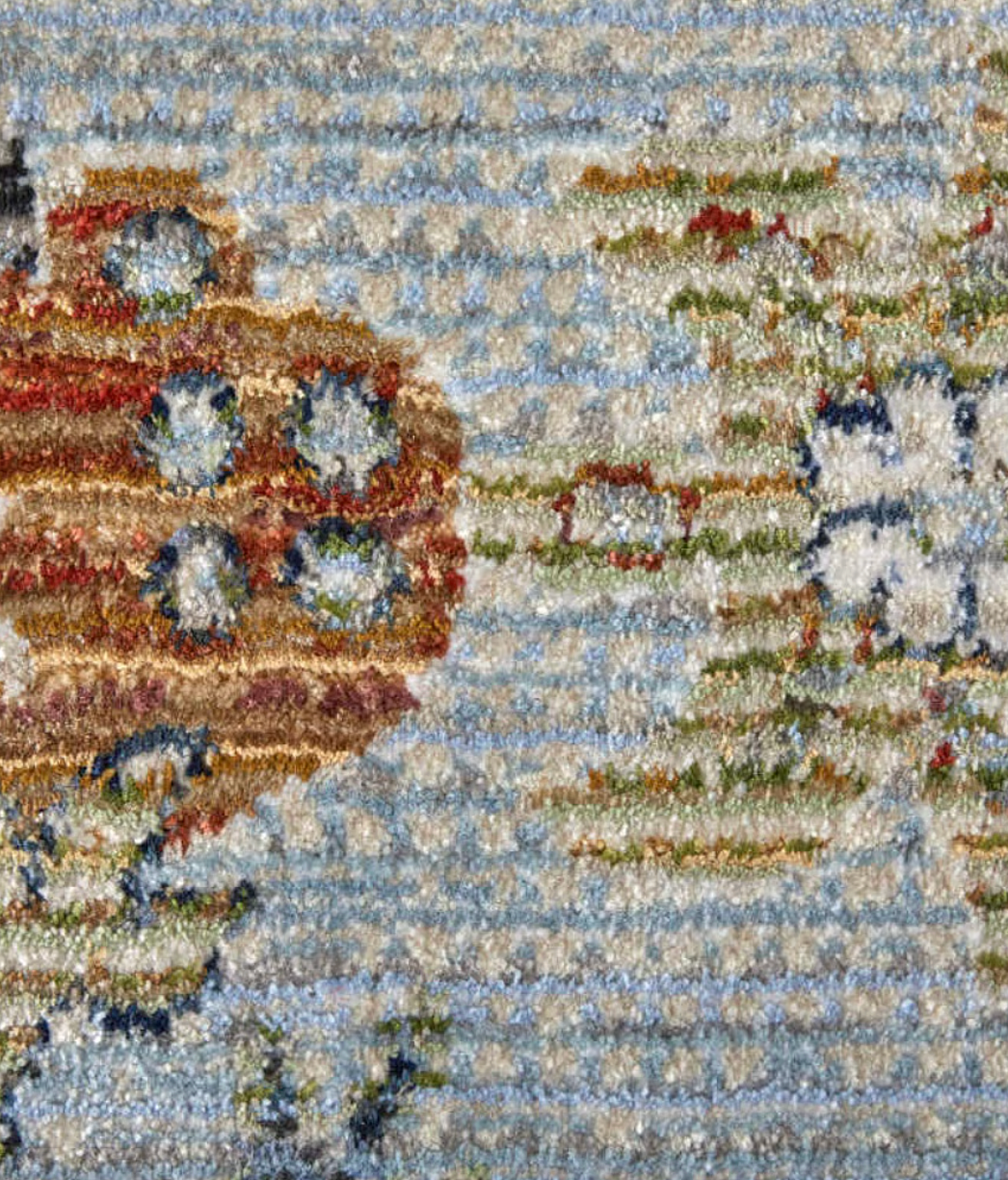 Melrose Rug Blue/Multi (Various Sizes)