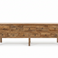 11 Drawer Mango Wood Console