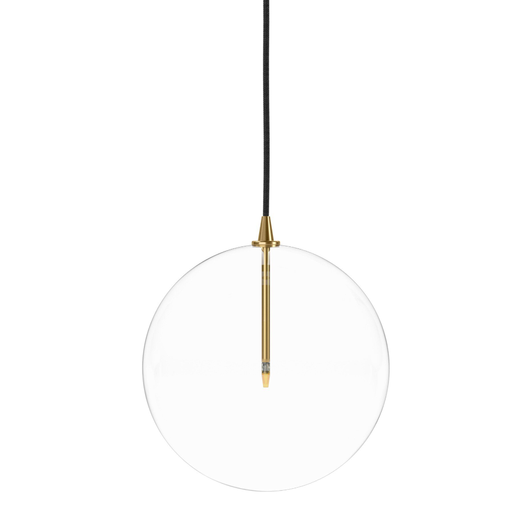 Glass Globe Pendant (Various Colors)