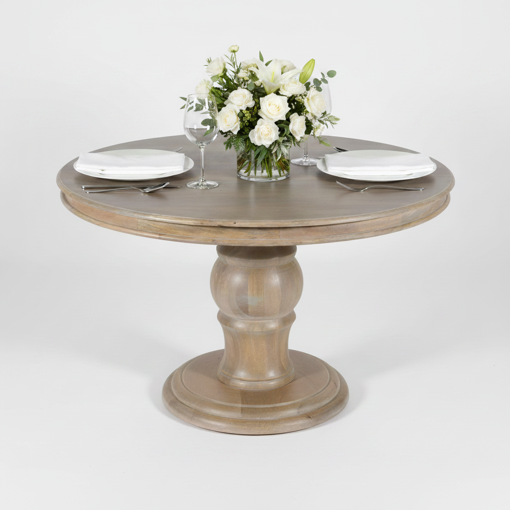 Sloane Dining Table in Light Tobacco, 48"