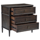 Hampton Nightstand, Dark Brown