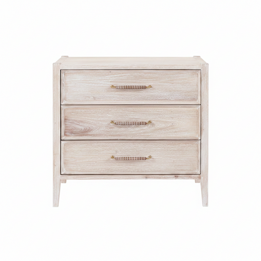 Amanda Nightstand, Whitewash