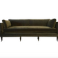 Andrienne Sofa, Vintage Velvet Olive