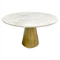 Dayton Round Marble Dining Table, 48"
