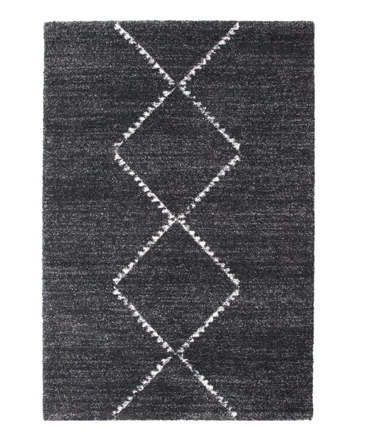 Black Tie Rug 8x10