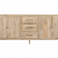 96" Charlotte Narrow Sideboard, Light Brown