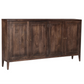 72" Charlotte Narrow Sideboard, Dark Brown