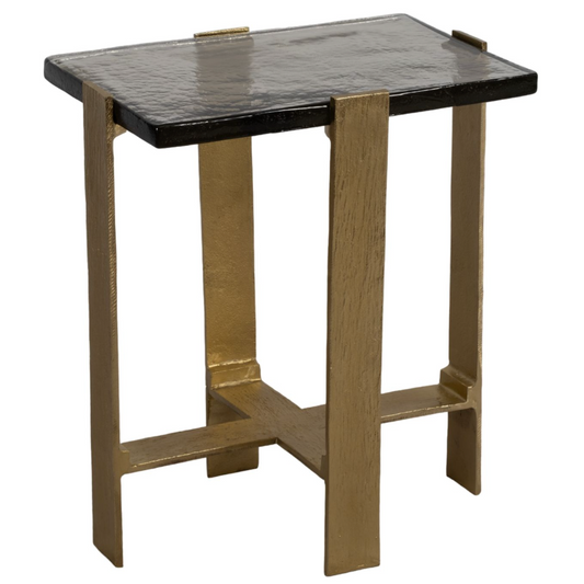 Bennetrose Gold Accent Table