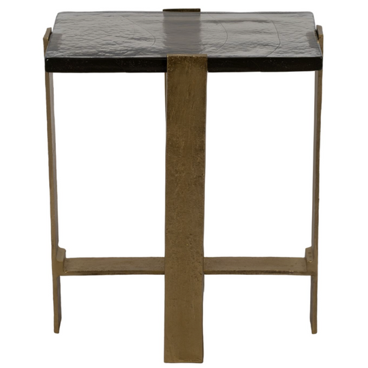 Bennetrose Gold Accent Table