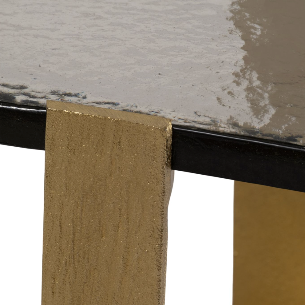 Bennetrose Gold Accent Table
