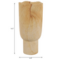 14" Sandstone Carved Vase