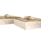 Ascend Alabaster and Metal Box (Various Sizes)