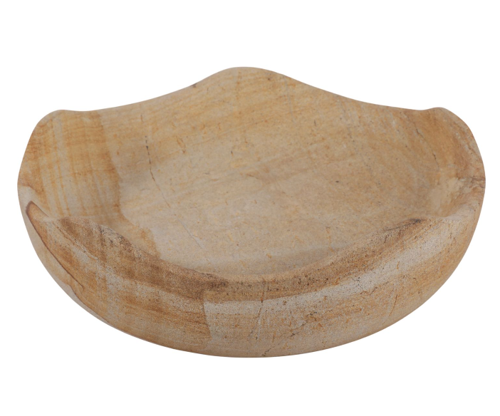 14" Palmanian Stone Bowl