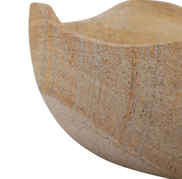 14" Palmanian Stone Bowl