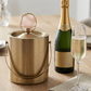 10" Rose Quartz Ice Bucket