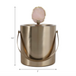 10" Rose Quartz Ice Bucket