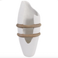 18" Ravenna White Vase