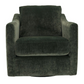 Melody Swivel Chair, Kale Velvet