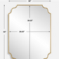 Lennyn Gold Mirror