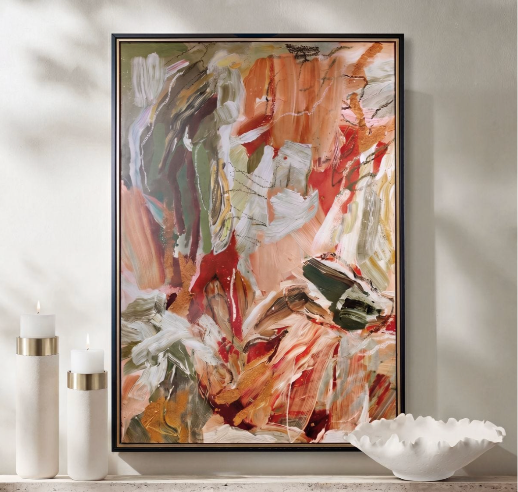 Garden City Framed Canvas