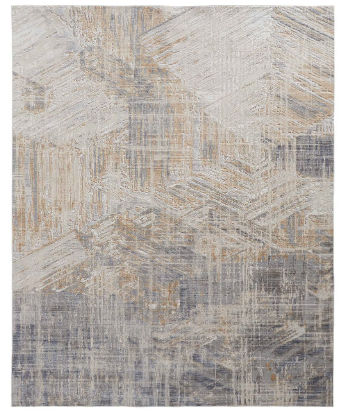 Laina Rug, Gray/Beige (Various Sizes)