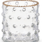 Gold Rim Glass Votives (Various Styles)