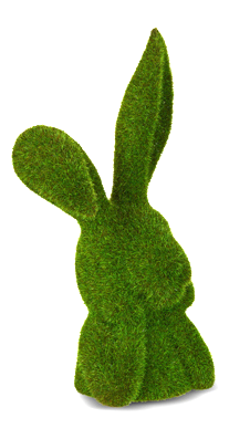 Moss Thinking Rabbit Bust (Various Styles)