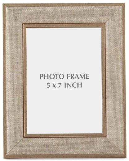 Gold Linen Photo Frames (Various Sizes)