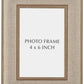 Gold Linen Photo Frames (Various Sizes)