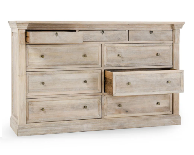 Adelaide 9 Drawer Dresser