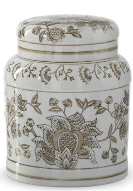 Chinoiserie Lidded Jars (Various Sizes)