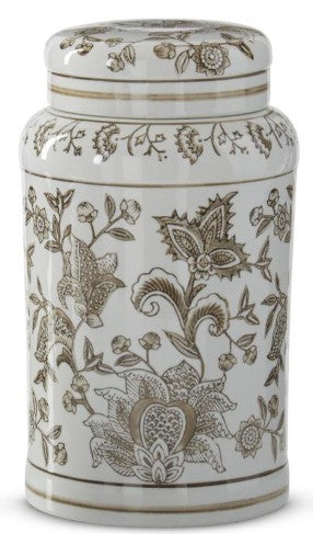 Chinoiserie Lidded Jars (Various Sizes)