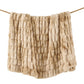 Ruched Rabbit Double-Sided Throw, 50"x80"