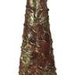 Textured Cone Tree, Brown/Gold (Various Sizes)