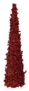 Red Glittered Cone Tree (Various Sizes)