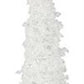 White Glittered Cone Tree (Various Sizes)