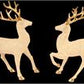 13" Champagne/Gold Standing Deer (Various Styles)
