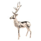 26" Silver Aluminum Deer