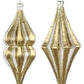 Large Gold/White Glass Finial (Various Styles)