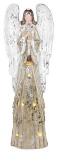 Lighted Angel with Horn